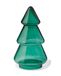 HEMA Sapin De Noël 14,7x25x14,7cm Verre Vert