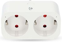 Nedis SmartLife Slimme Stekker - Wi-Fi - Energiemeter - Wit