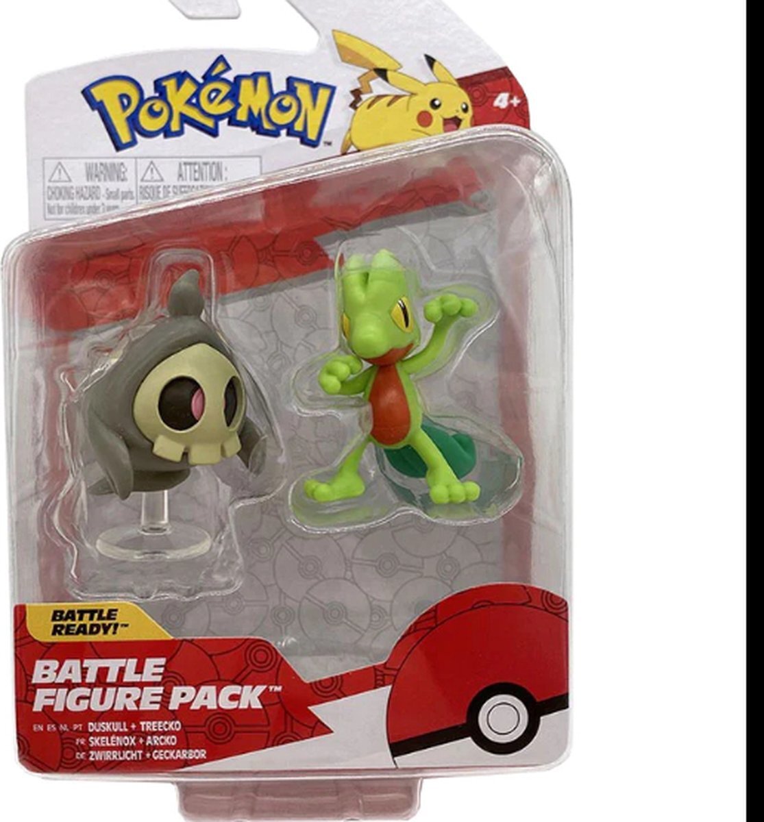 Pokémon Pokemon Battle Figure Pack - Treecko & Duskull