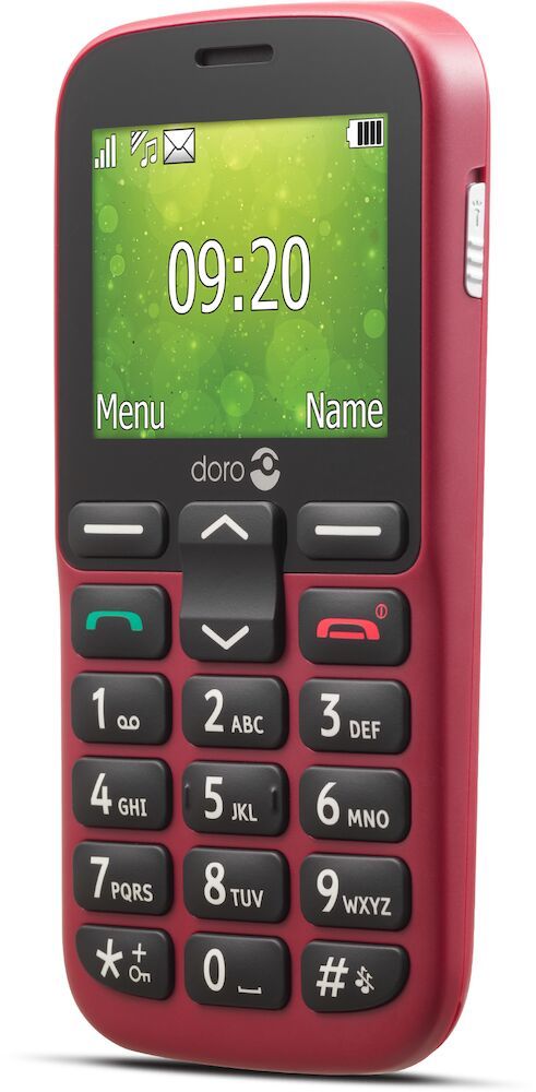 Doro 1380 - Seniorentelefoon - Rood