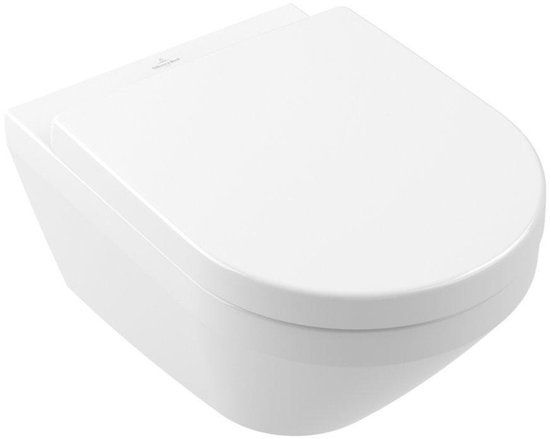 Villeroy & Boch Architectura - Hangend toilet met zitting SoftClosing, DirectFlush, TwistFlush, alpine wit 4694CL01