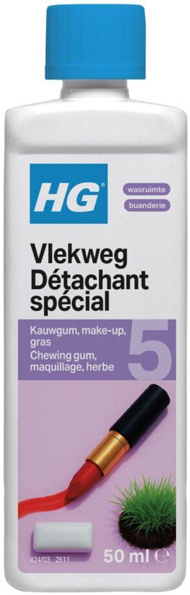 HG Vlekweg Nr. 5 - Vlekverwijderaar - 50ml