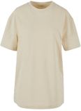 Build Your Brand Oversized Boyfriend Dames T-Shirt Sand XXL