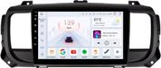 Peugeot Autoradio avec Bluetooth et CarPlay pour Peugeot Expert 3, Citroën Jumpy 3 et SpaceTourer (2016–2021) – Compatible avec Apple et Android – Installation stéréo avec système de navigation – Capacité de stockage 8 Go/128 Go