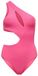 ONLY - ONLSELENA PEEKABOO SWIMSUIT - Filles - Maillots de bain - Fandango Pink - Une épaule