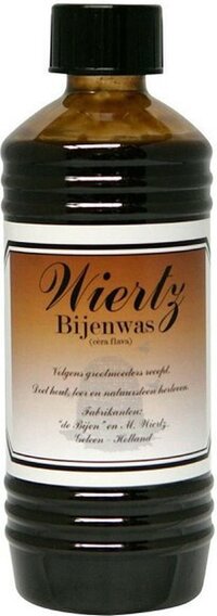 Wiertz Bijenwas Bruin 500 ml - Meubelwas voor Hout