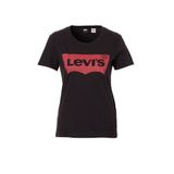 Levi's The Perfect Tee T-shirt zwart
