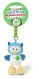 NICI 37391 - Uil Talisminis Be Lucky with me, 7 cm, Bean Bag sleutelhanger