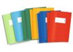 HERMA 19996 A5 Bast Assortiment, 10 stuks, notitiehoezen met etiketten en knutselstructuur van duurzame en afwasbare polypropyleenfolie, set van 10 stuks, voor schoolschriften, gekleurd