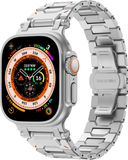 Strap-it Luxe 'Explorer' stalen band - Zilver