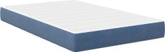 Matelas bleu avec matelas 120 x 200 cm Tissu