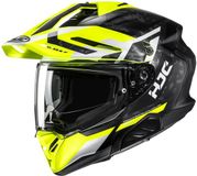 HJC RPHA 60 Dakar Adventure Motorhelm Zwart Wit Geel