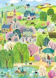 Pieces & Peace puzzle Les Beaux Jours - 1500 stukjes kleurrijk
