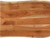 vidaXL Tafelblad rechthoekig natuurlijke rand 70x60x3,8 cm acaciahout