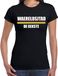 Bellatio Decorations Waereldsjtad Carnaval t-shirt Waereldsjtad de gekste voor dames - zwart - Geleen - carnavalsshirt / verkleedkleding M