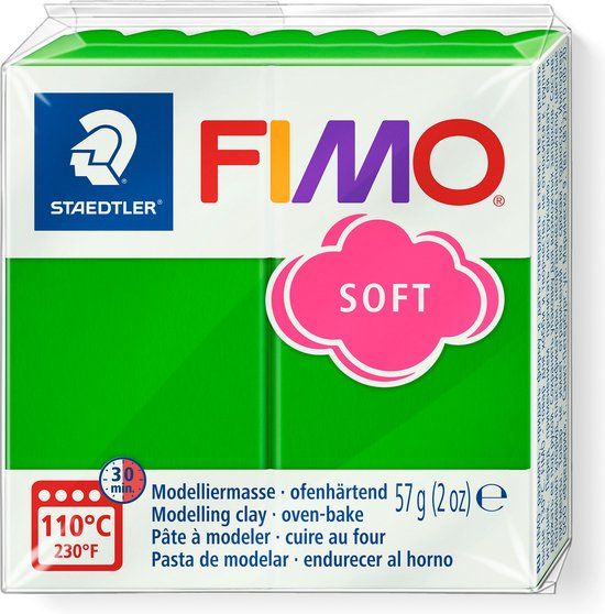 Fimo klei soft 57g tropisch groen | 53