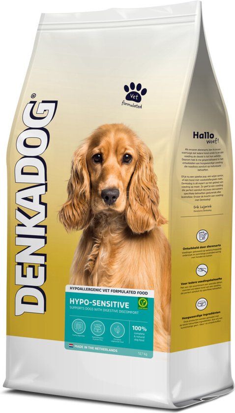 Denkadog Hypo-Sensitive - Hondenvoer - 12.5 kg