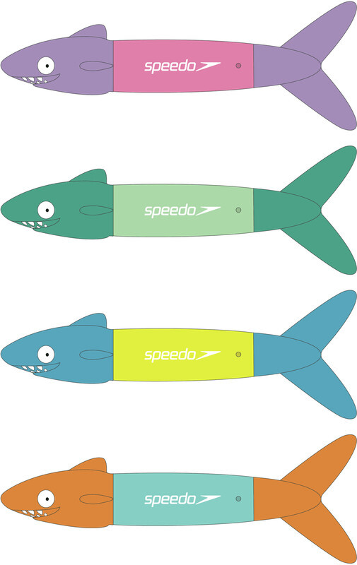 Speedo Sea Squad Spin Dive Speelgoed Kinderen, assorted pastel