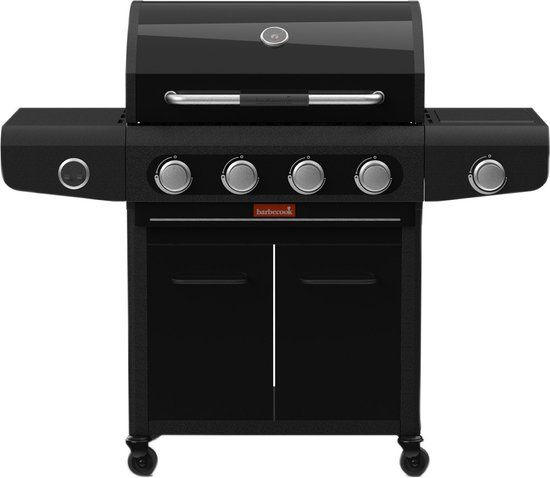 Barbecook Siesta 412 Graphite gas BBQ zwart 132x56x118cm