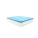 FoamRush 6" x 24" x 24" Cool Gel Memory Foam bekleding vierkant kussen medium stevig