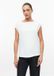s.Oliver T-shirt à col rond et manches courtes pour femme, blanc, taille 42