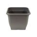 greemotion Plantenpot Pia antracietgrijs - bloempot 58 x 58 cm - 76,5 l bloempot vierkant - overpot uv-bestendig kunststof - vorstbestendige plantenpot met bodemgaten - plantenaccessoires