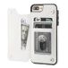 Stuff Certified Retro iPhone 7 Leren Flip Case Portefeuille - Wallet Cover Cas Hoesje Wit