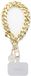 Guess Big Hand Strap - Universeel Telefoon Koord - Universele Polsstrap - Smartphone Ketting - Geschikt voor alle Smartphones - Goud