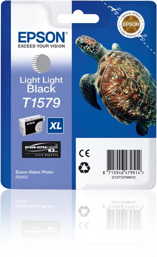 Epson T1579 Light Light Black Ink Cartridge - 25ml - C13T15794010