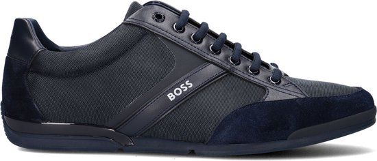 BOSS Saturn Lowp Lage sneakers - Heren - Blauw - Maat 43