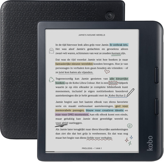 Kobo Libra Colour - 7" E-reader - 32GB - White