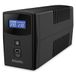 Atlantis A03-S1000P Ononderbroken stroomvoorziening, pseudosinusgolf, 1000 VA, 600 W, Line Interactive, LCD-display, Dual Front USB-poort, 2 Schuko-uitgangen, geïntegreerde Alim-kabel, USB, 1 accu 12