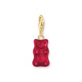 Thomas Sabo - 2190-413-10 - Bedel - 925 zilver - Dames - Goldbär rood