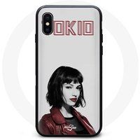 Maniacase Etui voor iPhone XS Max La Casa De Papel Tokyo tekening