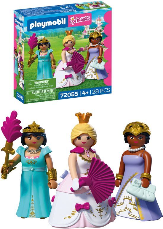 PLAYMOBIL Princess Drie prinsessen 72055
