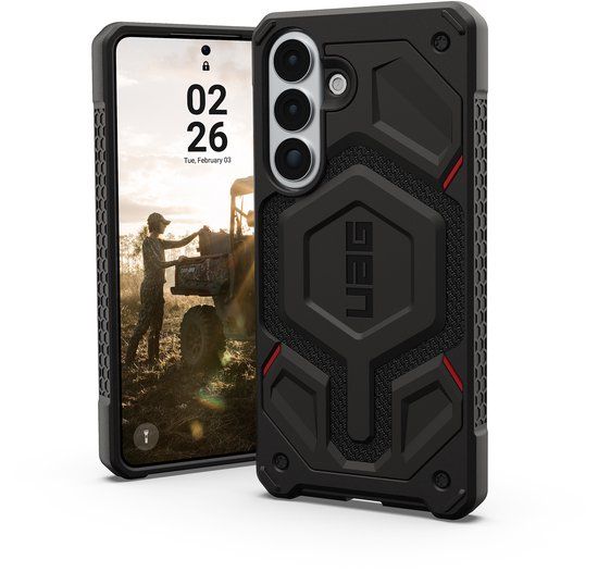Urban Armor Gear UAG Monarch Pro Backcover geschikt voor Samsung Galaxy S26 Plus - Kevlar Black