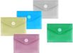 PP-envelop Foldersys 40117-94 Velcro Omslag A7 Assorti set van 10