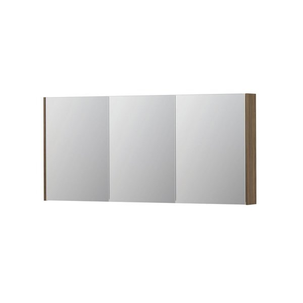 Ink SPK2 Spiegelkast met 3 dubbelzijdige spiegeldeuren en stopcontact/schakelaar 1105520