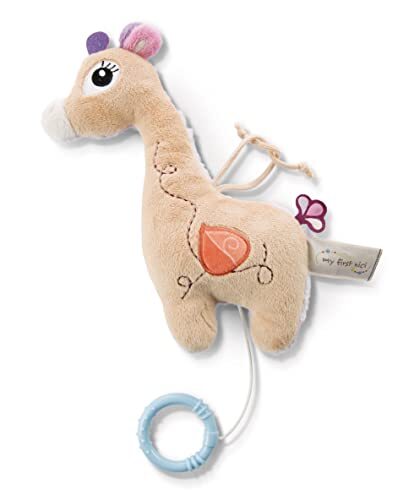 NICI Muziekdoos 2D giraffe Sasuma 20 cm