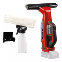 Einhell BRILLIANTO - Accu Ruitenreiniger - 18V - 28cm - Zwart/Rood