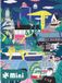 Pieces &amp; Peace Pieces & Peace Puzzel Nantes nacht 96 stukjes mini puzzel