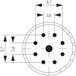 Weidmüller 1224740000 Insert femelle 9 à souder 1 pc(s)