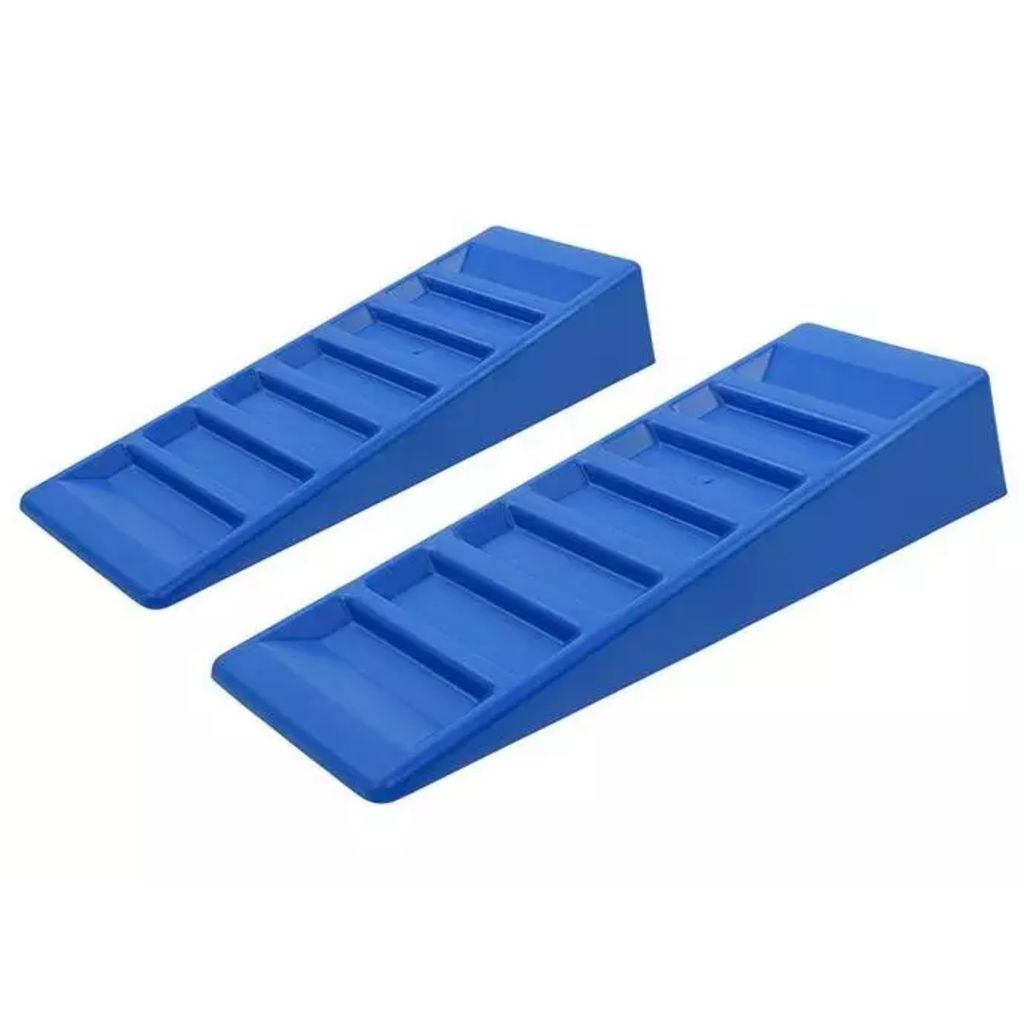 ProPlus oprijblokken 75 mm blauw 2 stuks