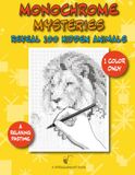 Monochrome Mysteries: A Color by Number Coloring Book for Adults – Reveal 100 Hidden Animals, One Color at a Time