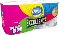 Ooops! Toiletpapier Excellence 3-laags Champion Edition - 16 stuks