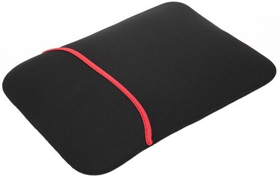 Mobigear Laptop Sleeve Rood / Zwart Universeel 11.6 Inch