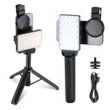NEEWRE NEEWER BASICS Led-selfielamp, compatibel met iPhone, tattoolamp op CPL/statief/houder, verlichting voor het verwijderen van reflecties voor kunst, eten, sieraden, fotografie, video-opname, BL120B