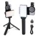 NEEWRE NEEWER BASICS Led-selfielamp, compatibel met iPhone, tattoolamp op CPL/statief/houder, verlichting voor het verwijderen van reflecties voor kunst, eten, sieraden, fotografie, video-opname, BL120B