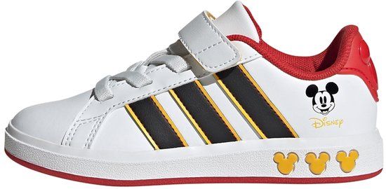 Adidas Disney Mickey Mouse Grand Court Schoenen Kids - Wit