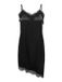ONLY ONLBELLA STRAP SATIN LACE DRESS WVN EX Mini Jurk Zwart